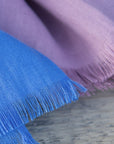 Cornflower Blue linen scarf - Linen Couture