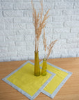 Double sided linen napkins - Linen Couture