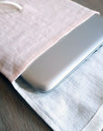 Laptop sleeve - Linen Couture