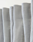 Linen curtain with multifunctional heading tape - Linen Couture