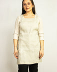 Natural Light linen apron - Linen Couture
