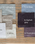 Set of linen samples - Linen Couture Boutique