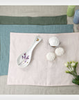 Light pink linen placemats set - Linen Couture