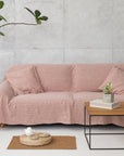 Natural linen couch cover - Linen Couture