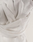 Snow White linen scarf - Linen Couture Boutique